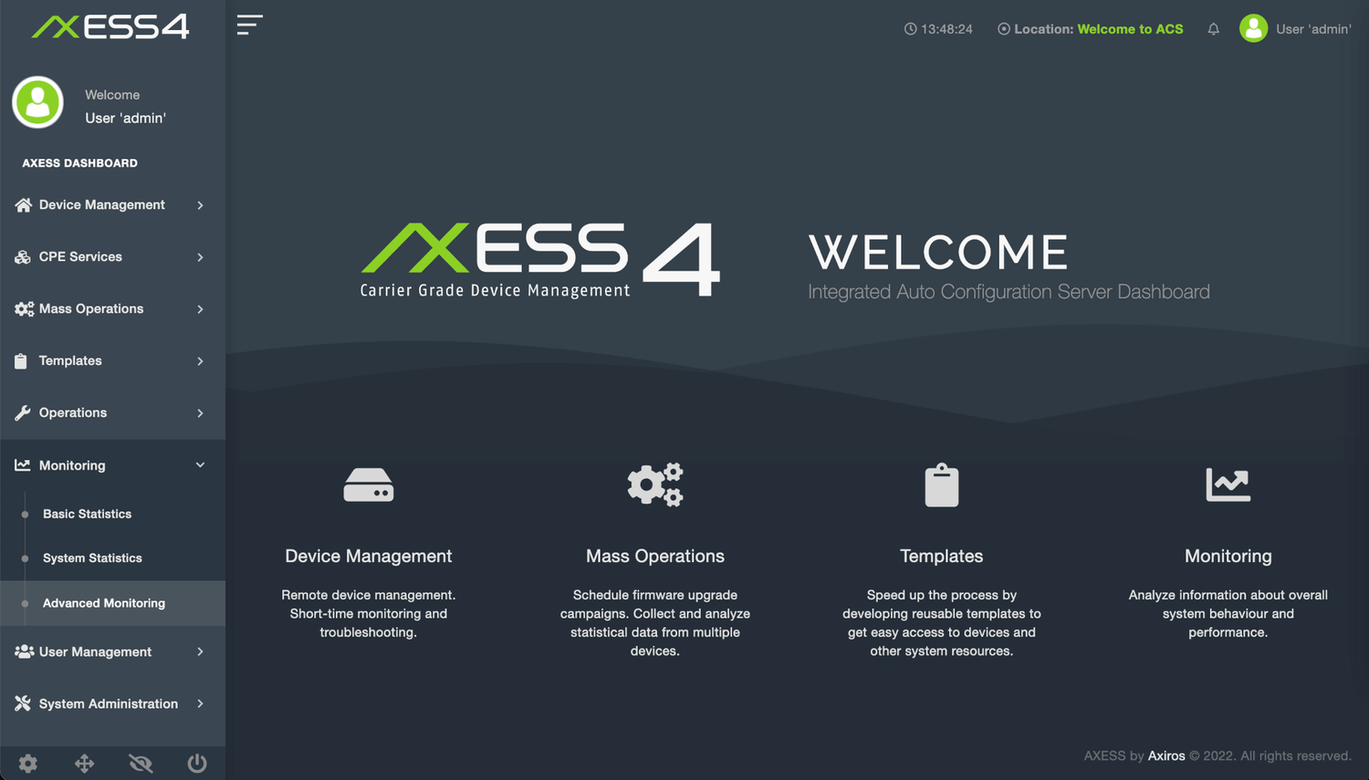 Axiros Proudly Announces the Availability of a New Release AXESS 4.0