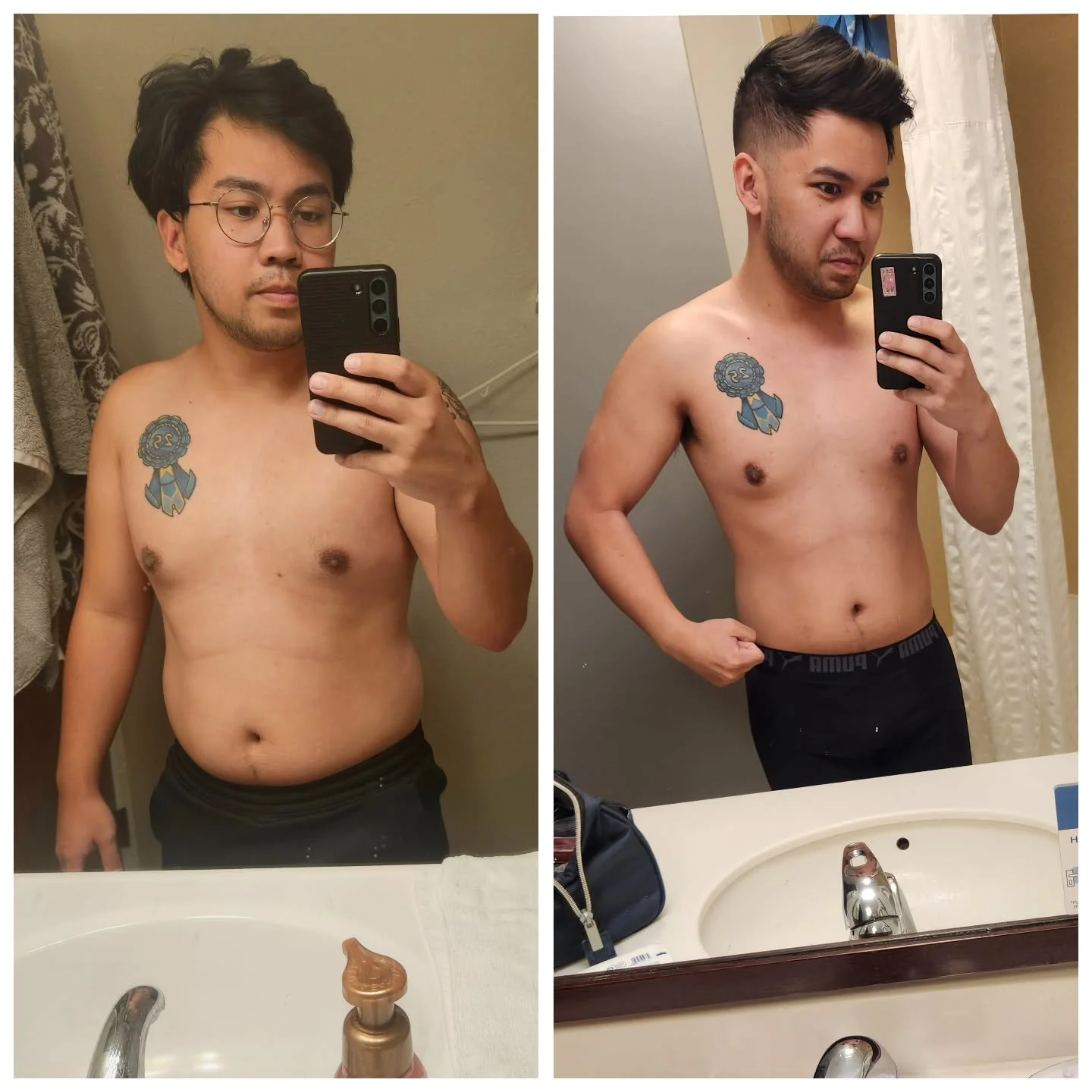 From 170 to 148ish. Turns out the secret to weight loss is to run around school cafeterias drenched in sweat while wearing silly costumes for children's entertainment.