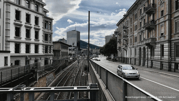 Rosenbergstrasse Gleise