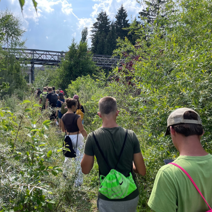 Private Stadtführung: Grünkorridor von Ost nach West (ca. 150 Minuten)