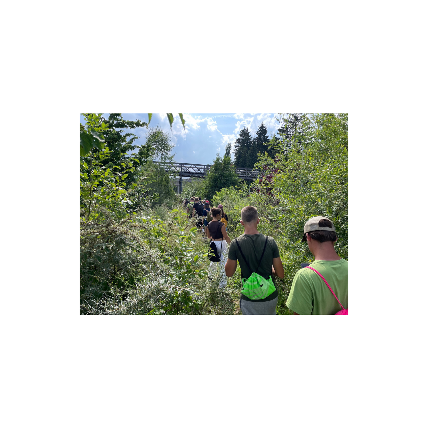 Private Stadtführung: Grünkorridor von Ost nach West (ca. 150 Minuten)