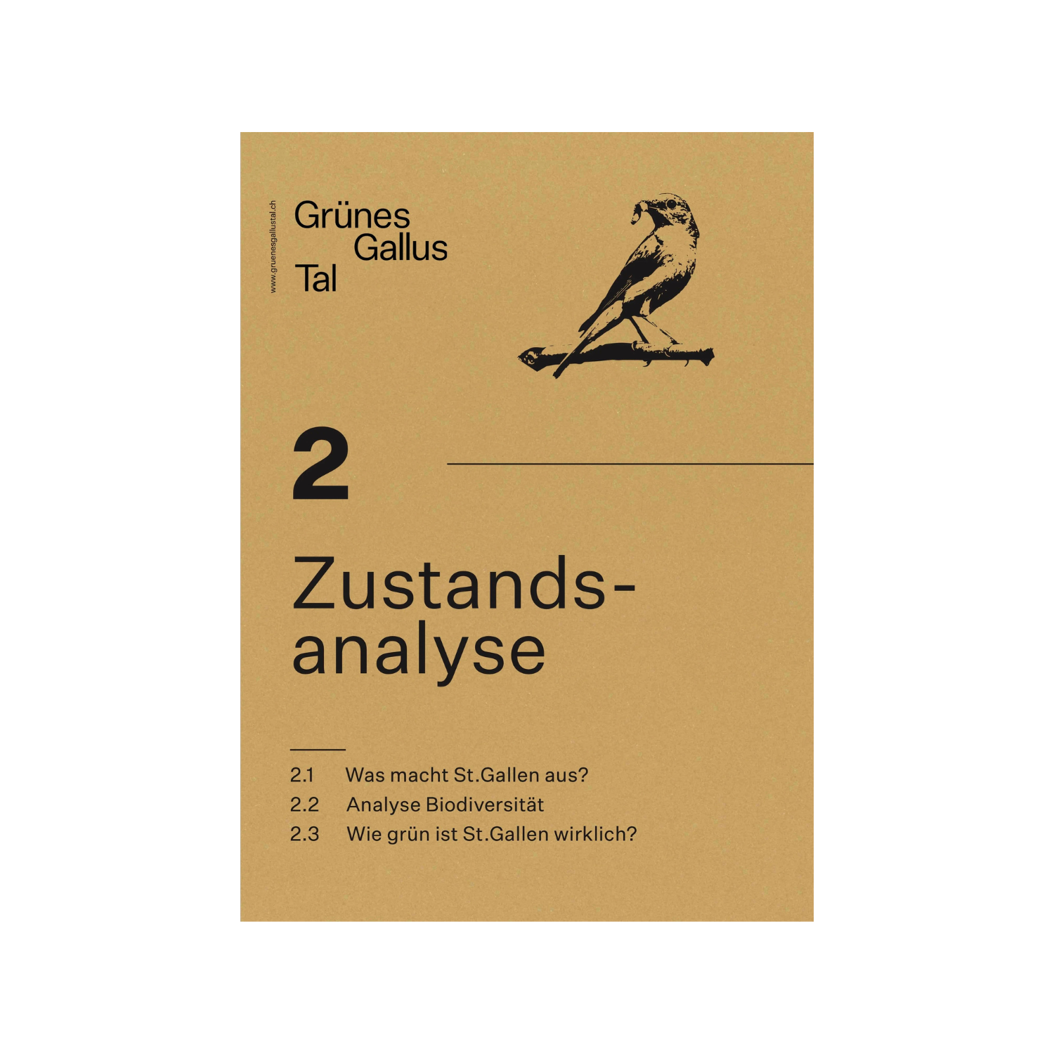 Zustandsanalyse Grünes Gallustal (Heft 02, 85 Seiten)