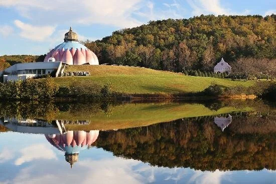 Light Of Truth Universal Shrine - LOTUS -  at Satchidananda Ashram: Yogaville®