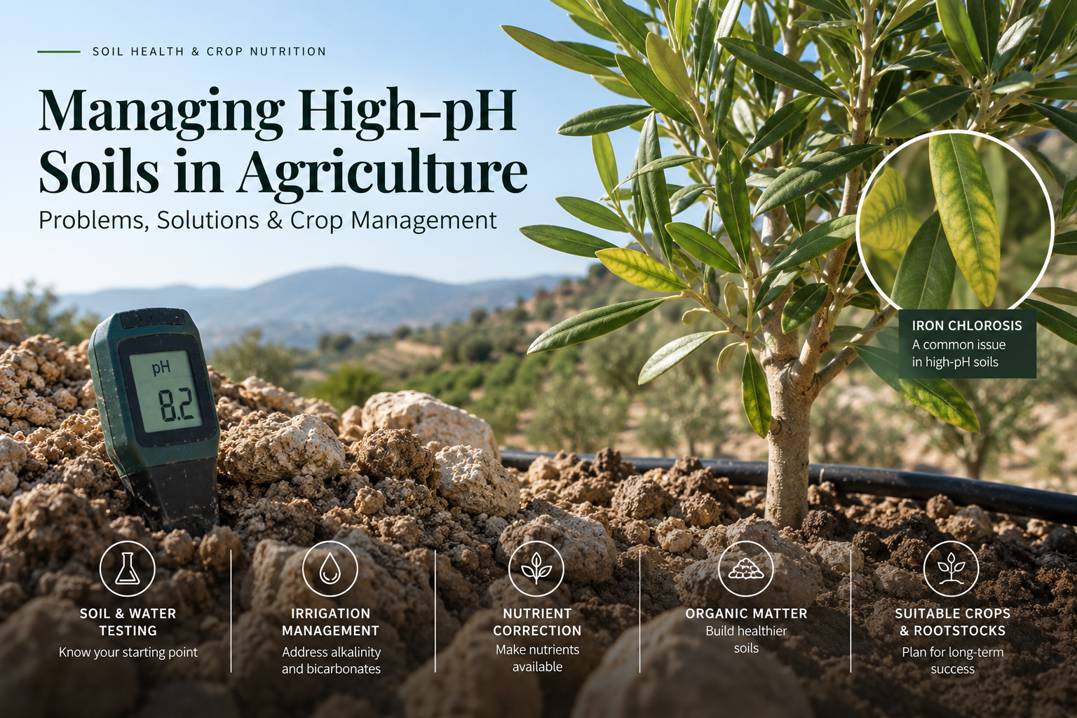 Managing High-pH Soils in Agriculture: Problems, Solutions &amp; Crop Management