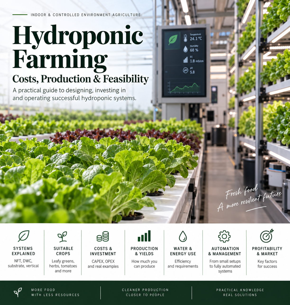 Hydroponic Farming: Costs, Production &amp; Feasibility
