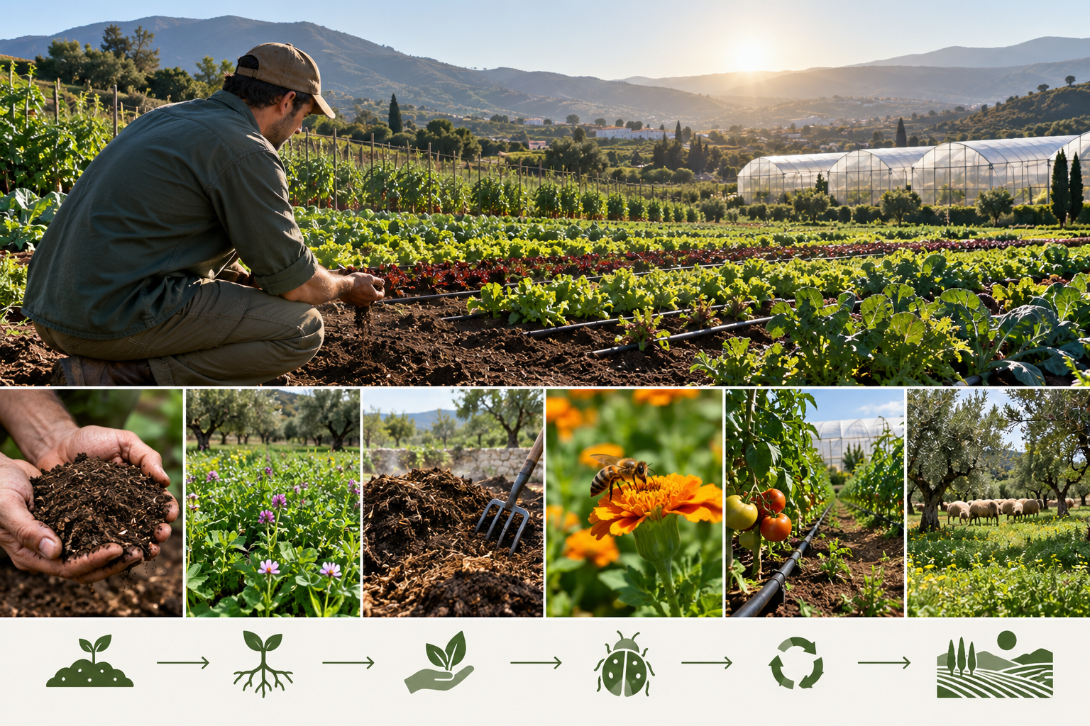 Sustainable and regenerative agriculture farm management by The Green Van