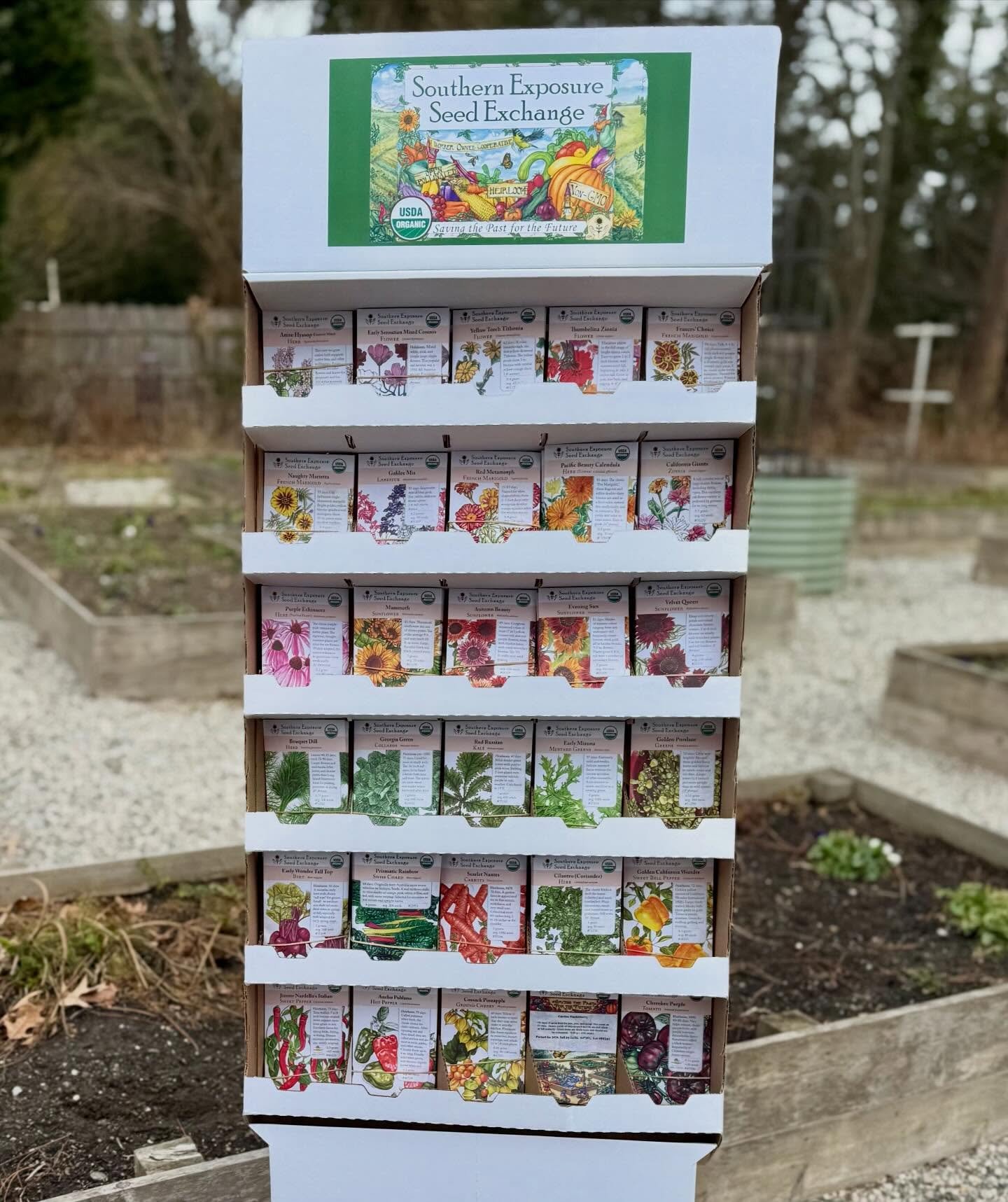 Guess what&rsquo;s coming to Southern Branch Nursery this year? 🎉🌱

We&rsquo;re excited to welcome Southern Exposure Seed Exchange seeds to the nursery &mdash; just in time for garden planning season.

If you&rsquo;re itching to start seeds, sketch