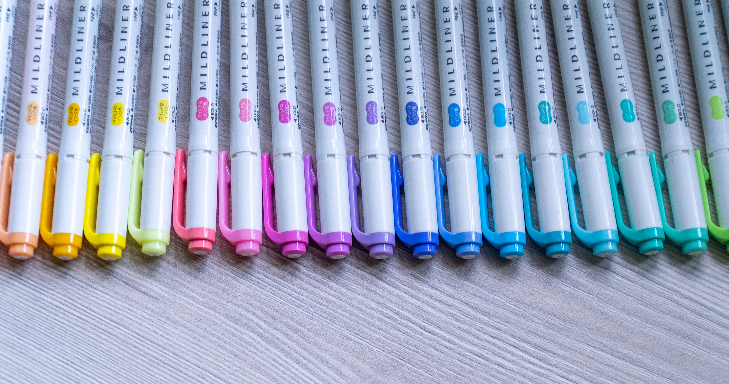 Zebra Mildliner Brush Pens Review