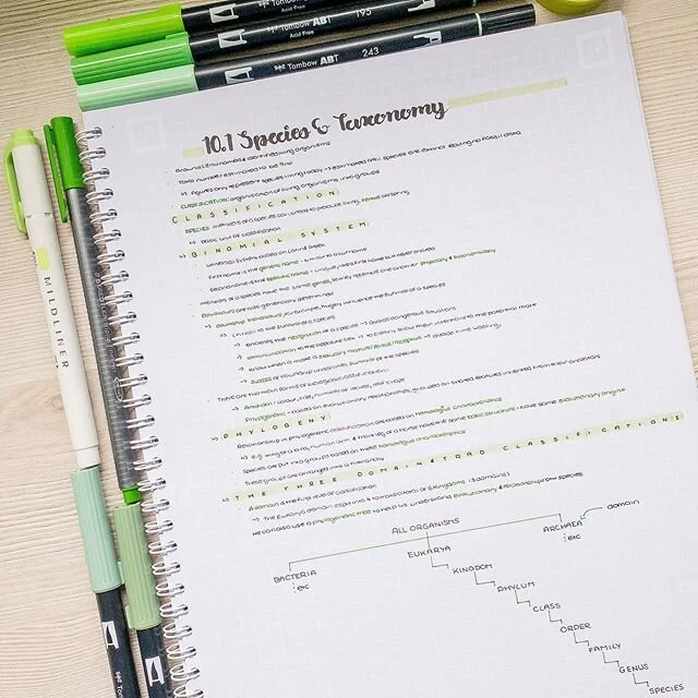 Biology Notes on Species and Taxonomy🦁
This week has been kinda crazy. We had our first experiences of online exams and I&rsquo;m not going to lie it was slightly stressful😬. My school shortened the exams and make them open book as they couldn&rsqu