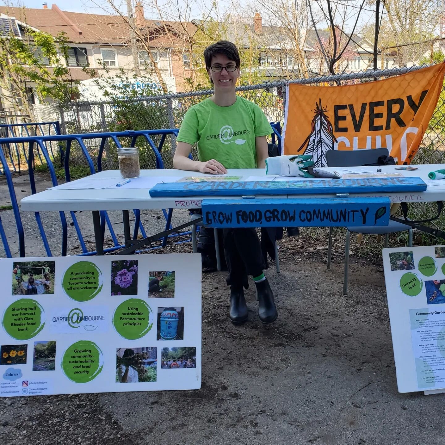 We loved being part of Danforth Nature and Climate Expo today and chatting with so many members of the community! Shoutout to the event organizers! 
.
.
.
.
.
#danforth #communitygarden #communitybuilding #nature #Climate #permaculture