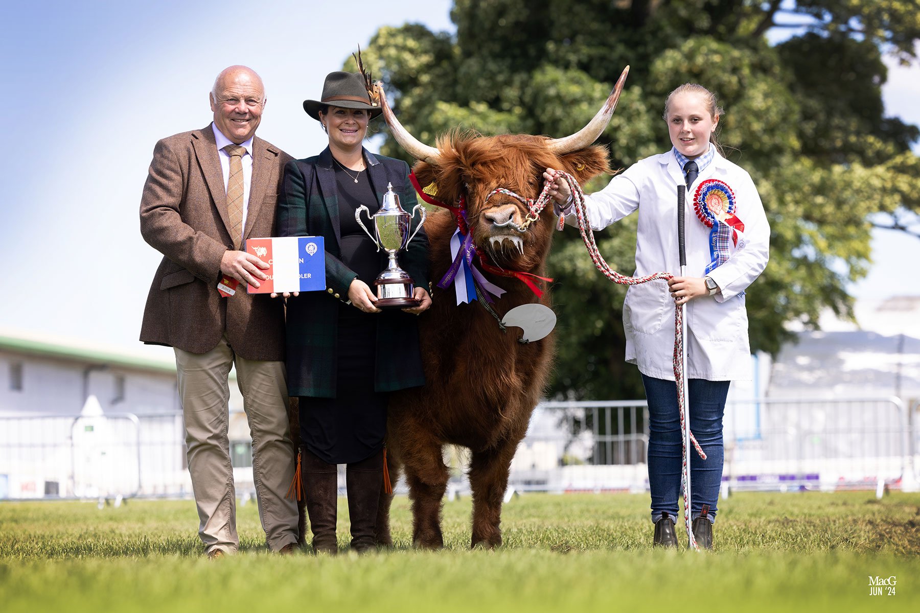 Alan Prentice Royal Highland Show 2024 — Highland Cattle Society