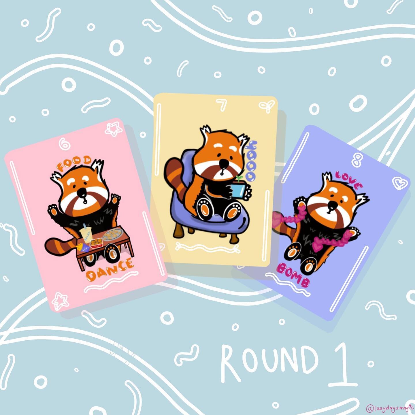 Rico if he had his own card game.
Pick your favourite card 🃏🃏🃏
~ Round 1
