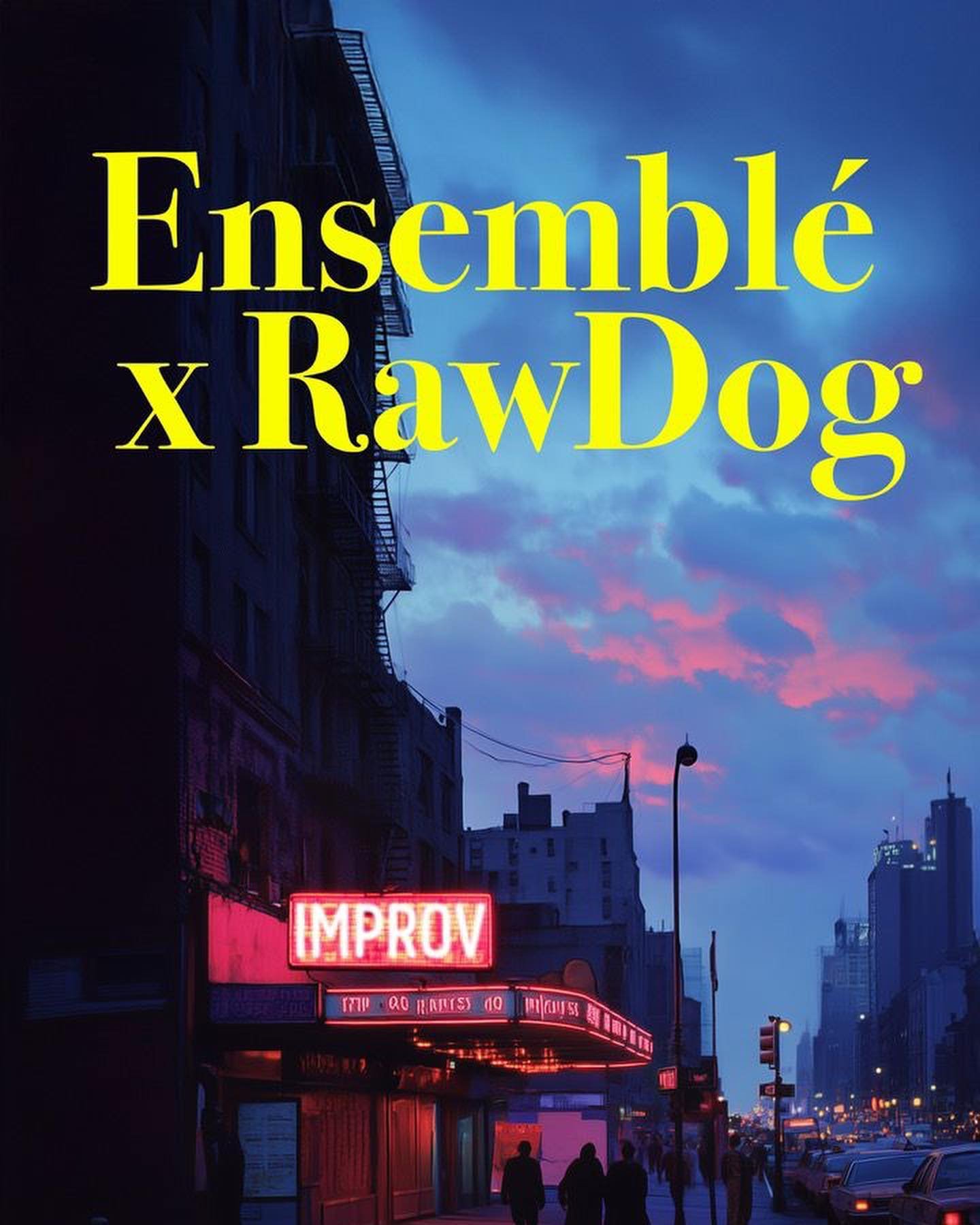 Come one, come all!

The awesome narrative improv team I am part of, RawDog, have our first full length show. 

It is at The Rosemary Branch in Islington on Tues 3rd Dec. 7:30pm.

We&rsquo;ve been rehearsing together since Jan and all been improv&rsq