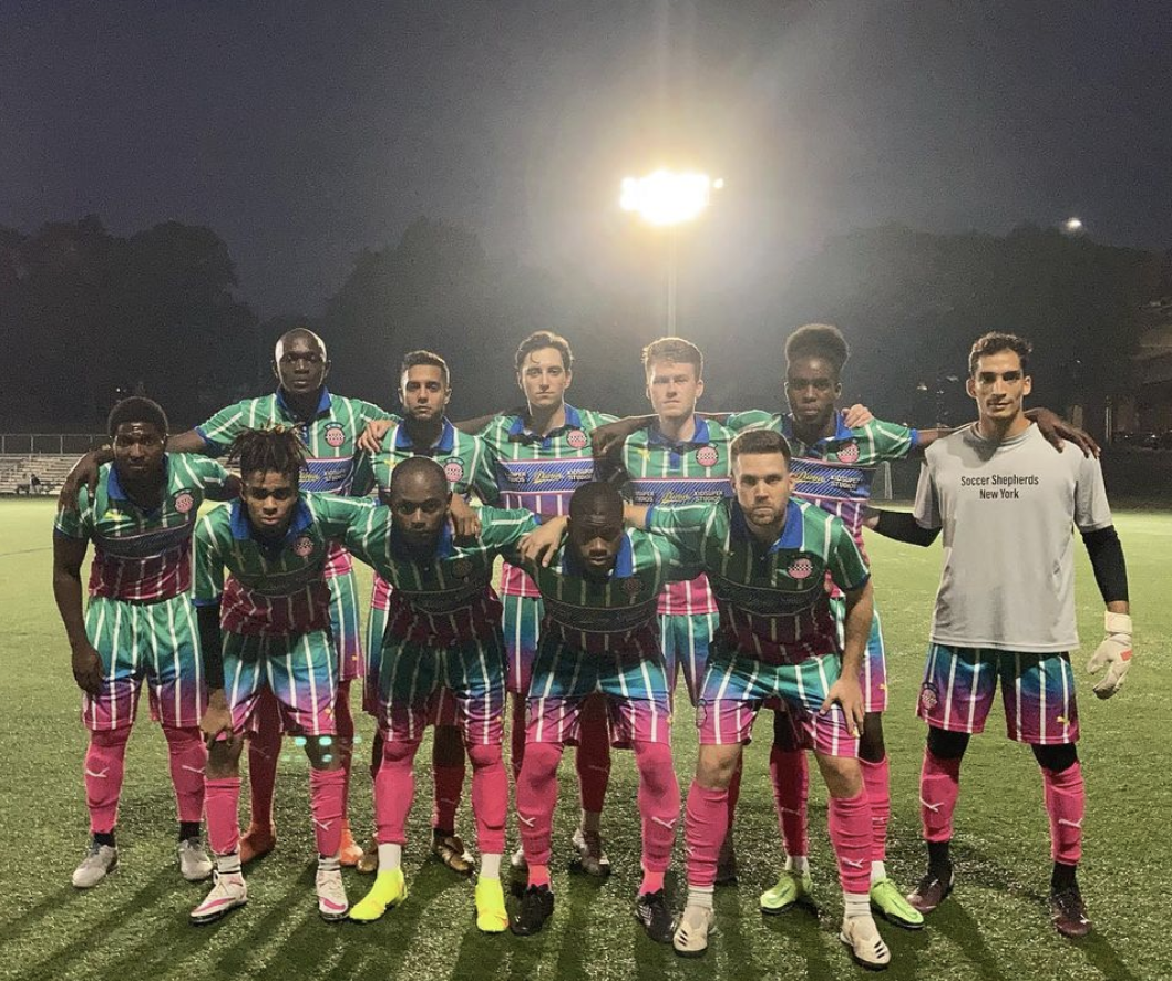 KidSuper Samba AC Starting XI vs. New Amsterdam FC II — October 03, 2021