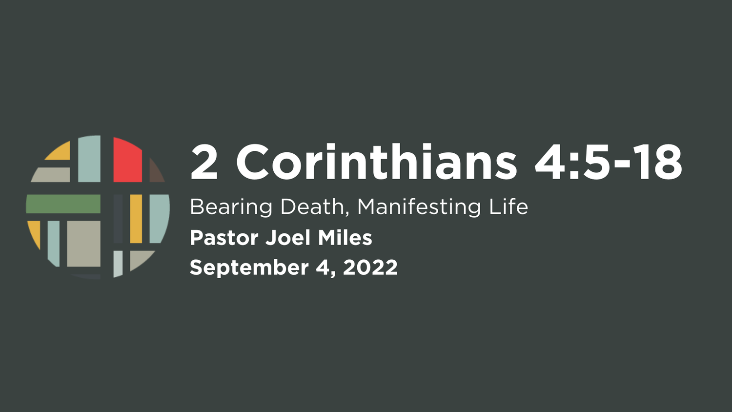 2 Corinthians 4:5-18 episode artwork