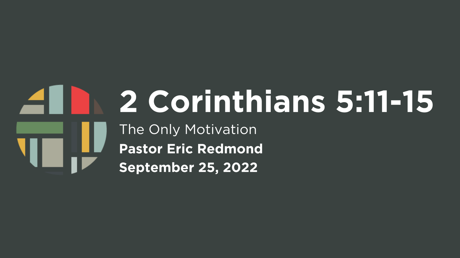 2 Corinthians 5:11-15 episode artwork
