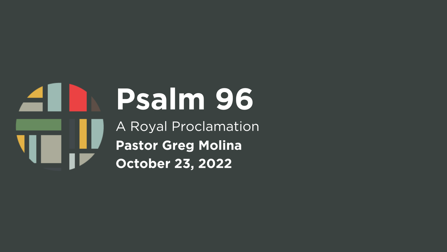 Psalm 96 episode artwork