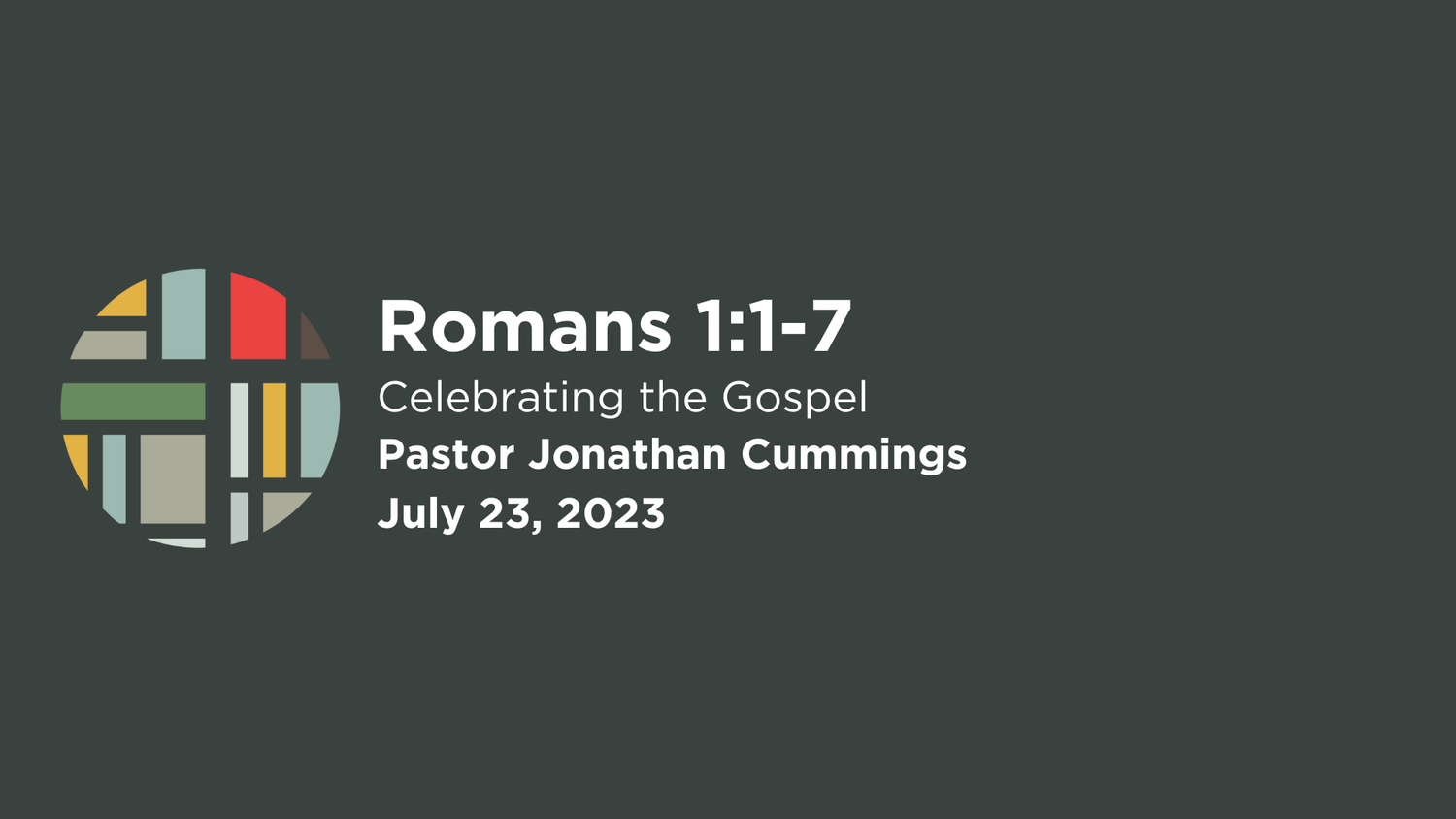Romans 1:1-7 episode artwork
