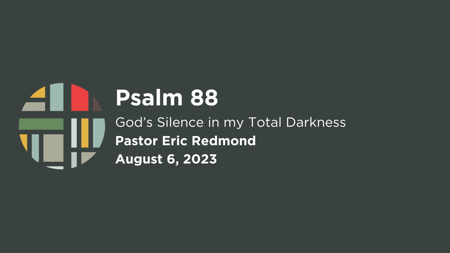 Psalm 88 episode artwork