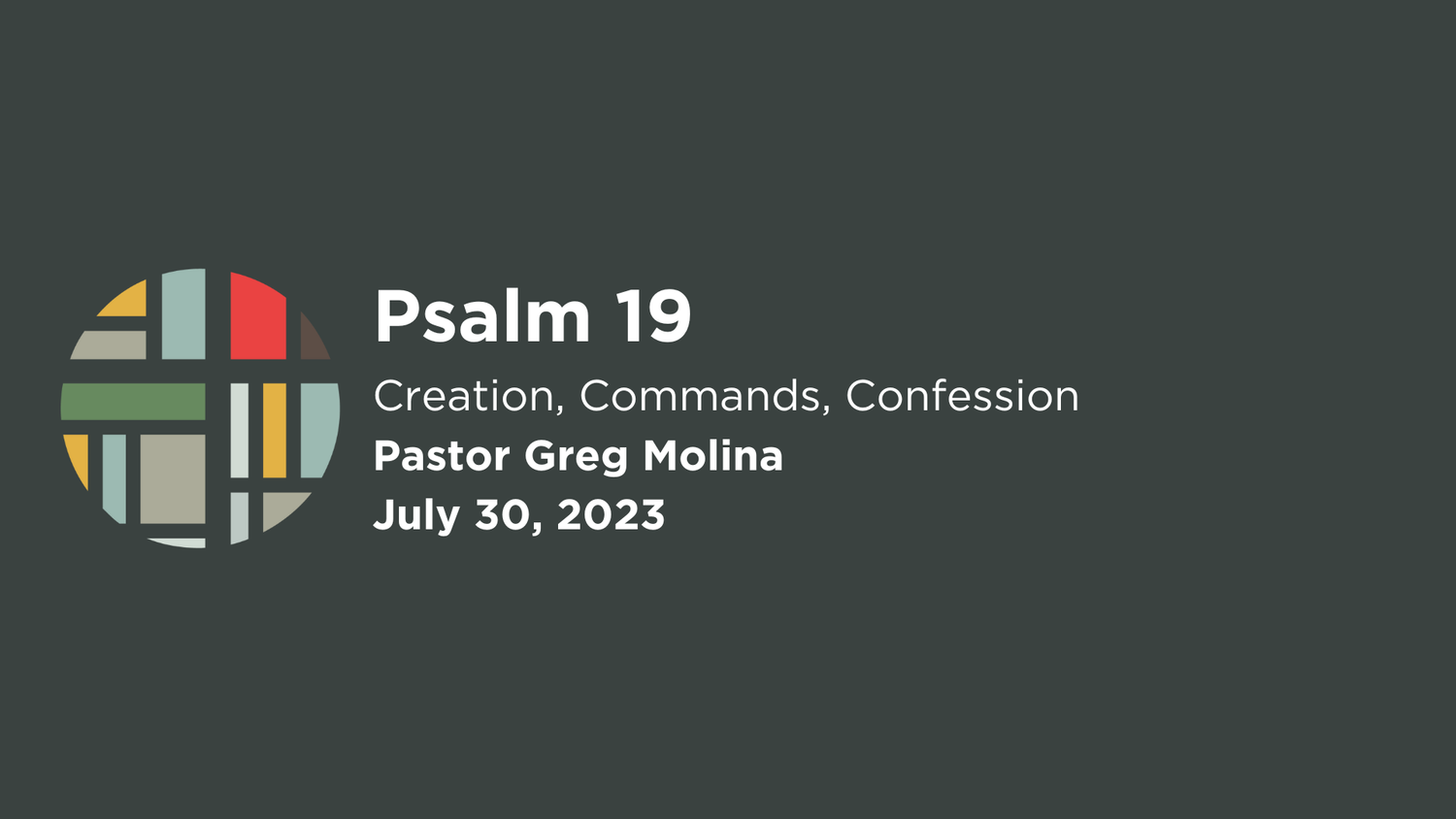 Psalm 19 episode artwork