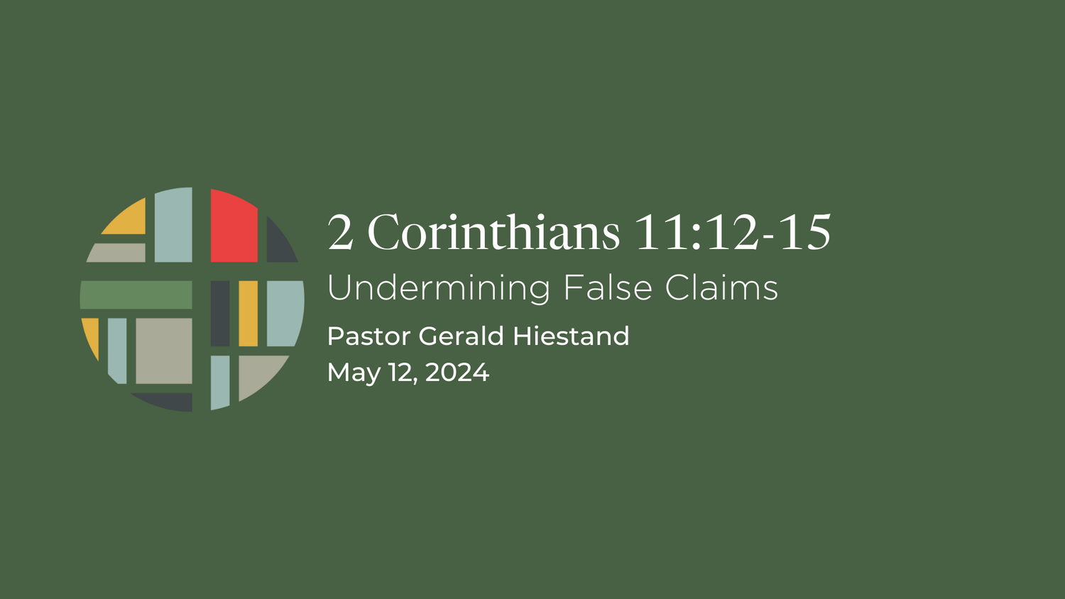 2 Corinthians 11:12-15 episode artwork