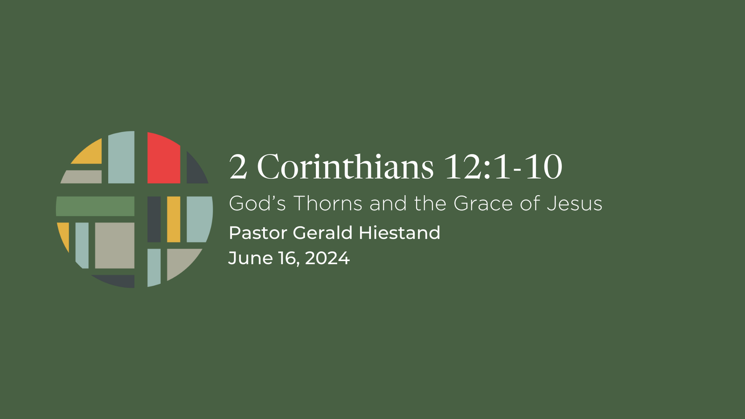 2 Corinthians 12:1-10 episode artwork