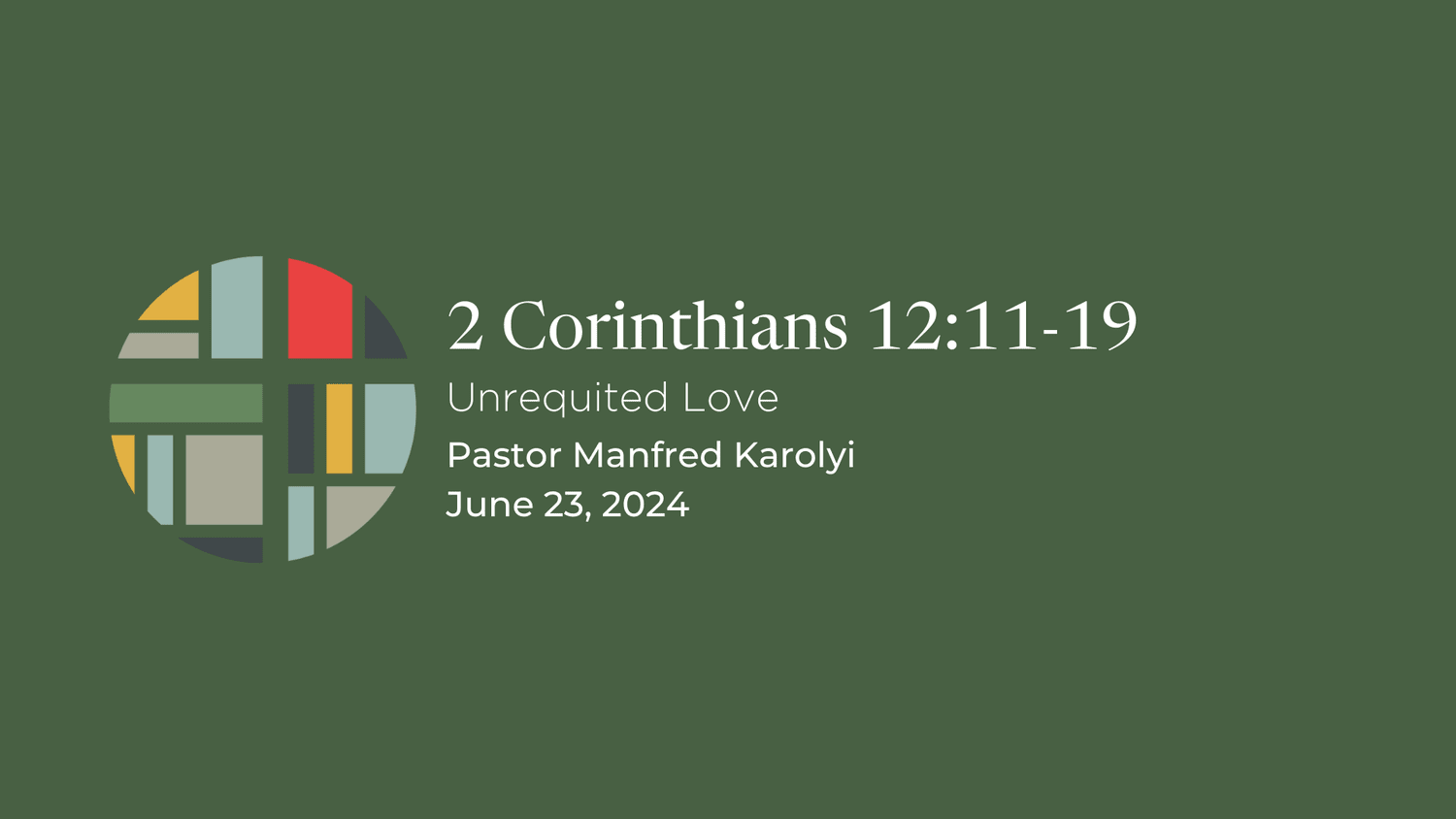 2 Corinthians 12:11-19 episode artwork