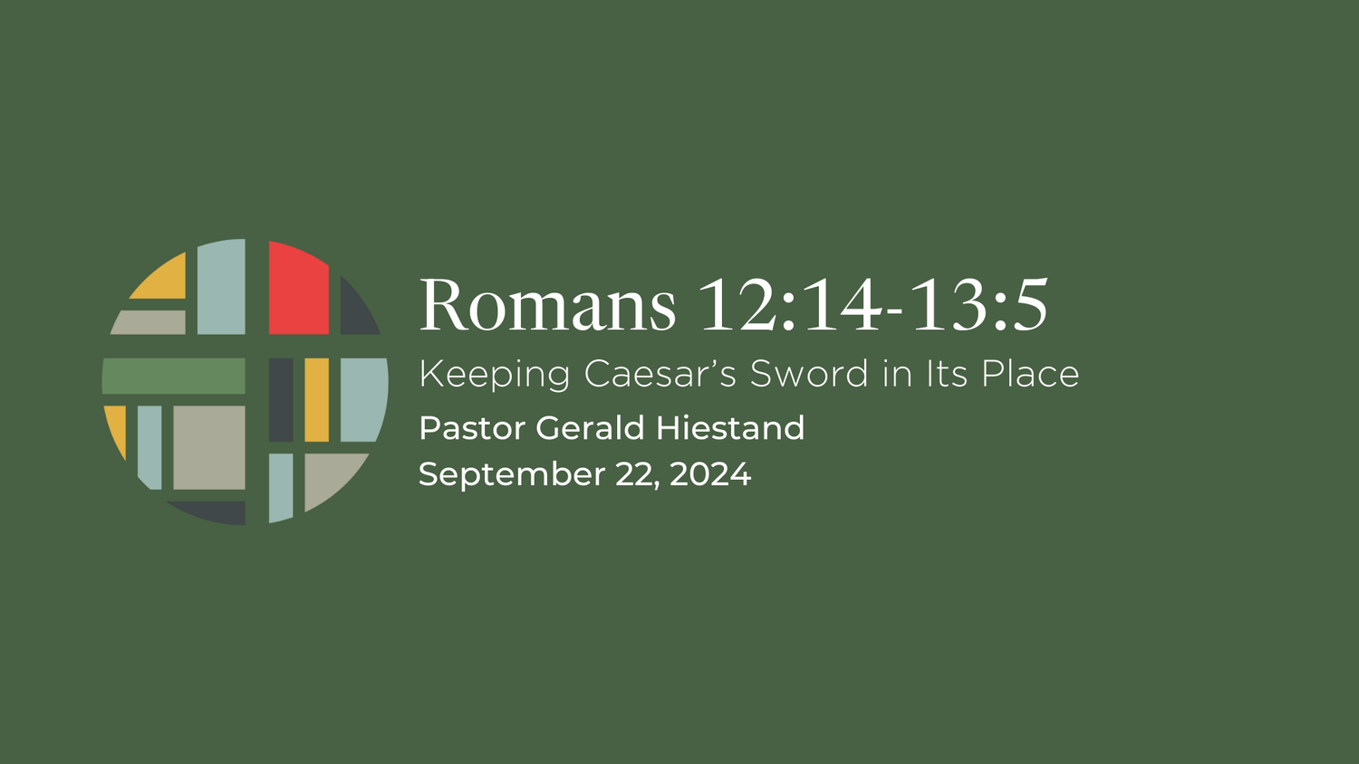 Romans 12:14-13:5 episode artwork