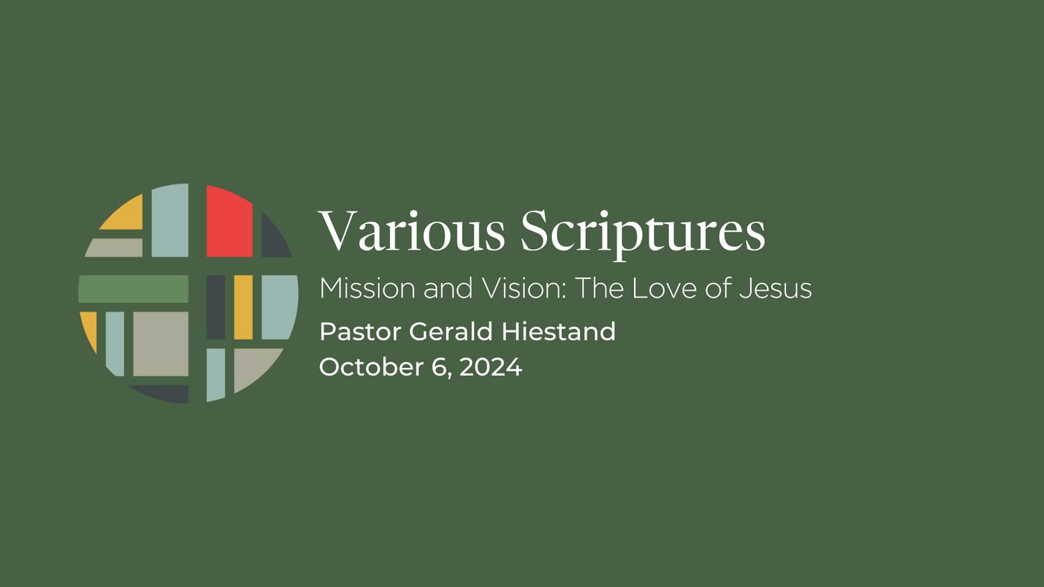 Various Scriptures episode artwork