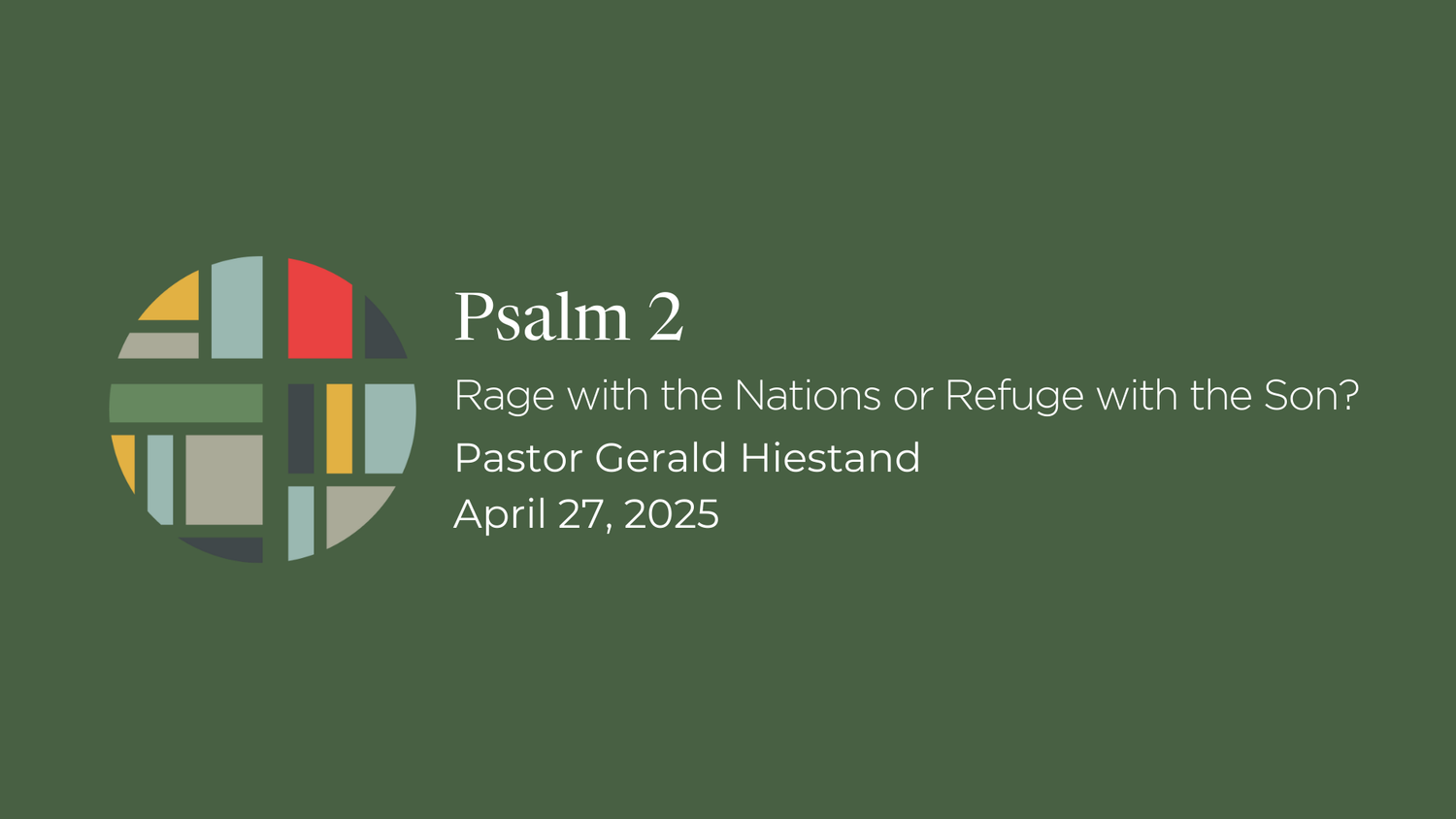 Psalm 2 episode artwork