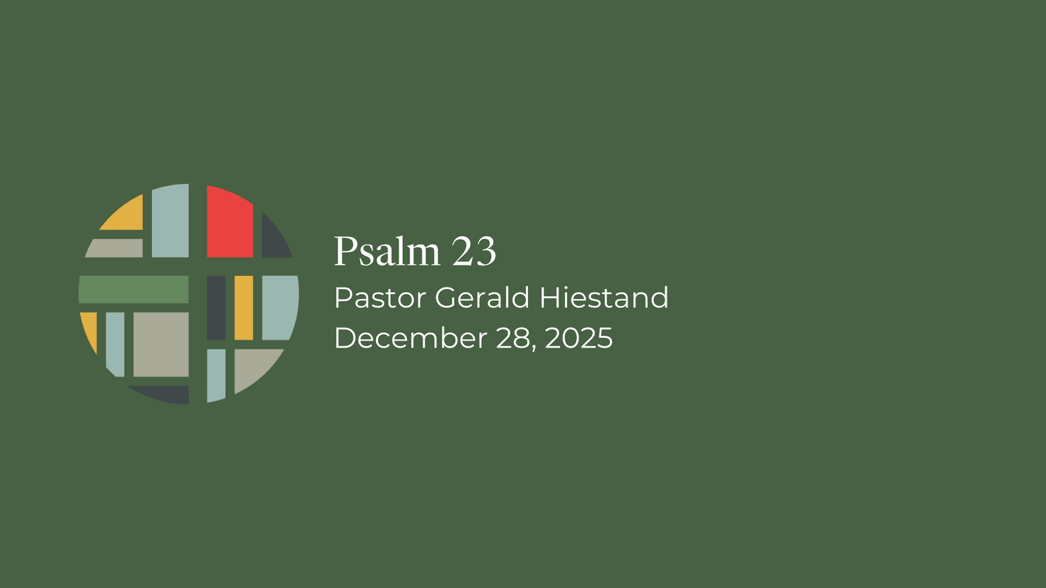 Psalm 23 episode artwork