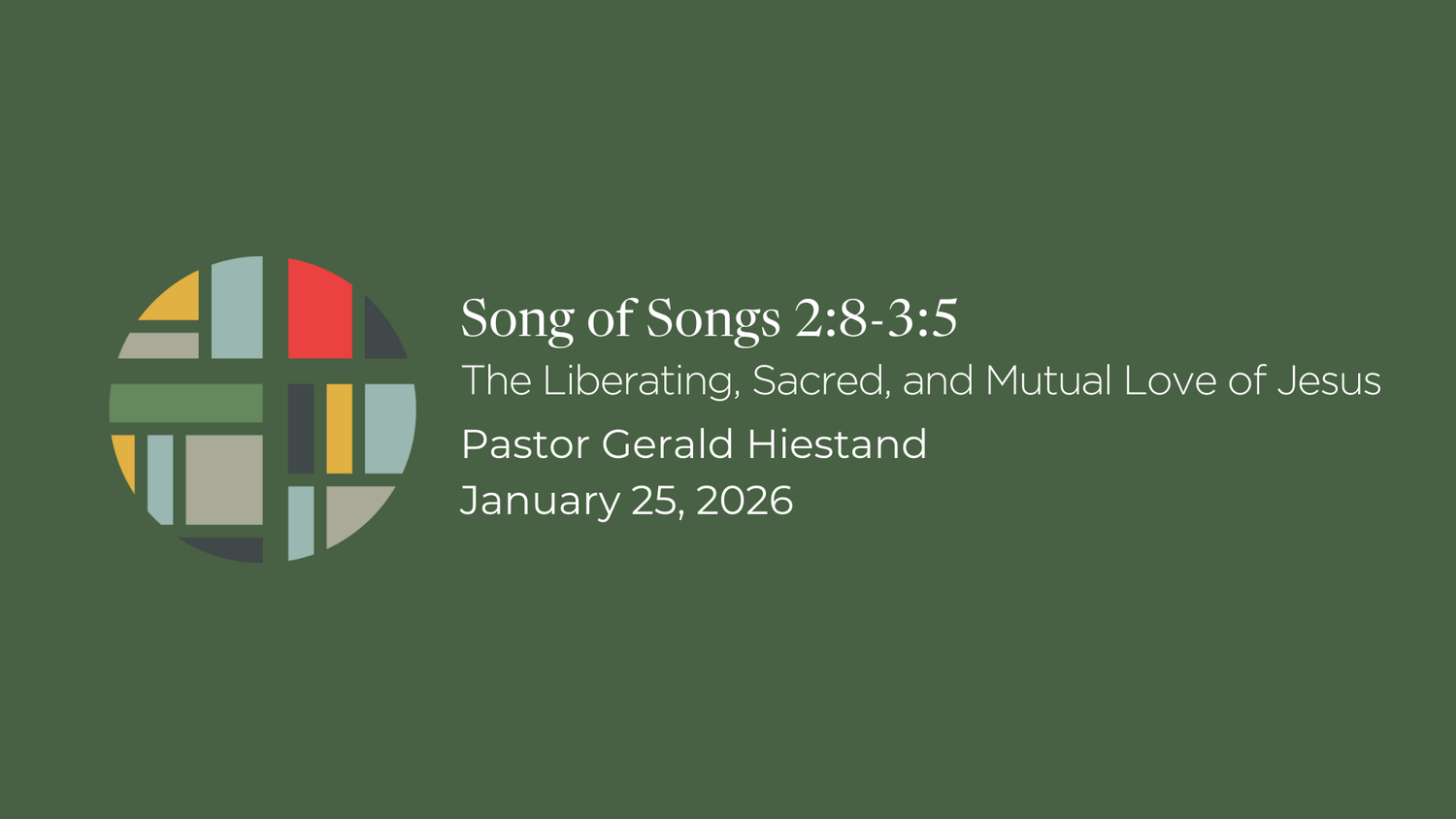 Song of Songs 2:8-3:5 episode artwork