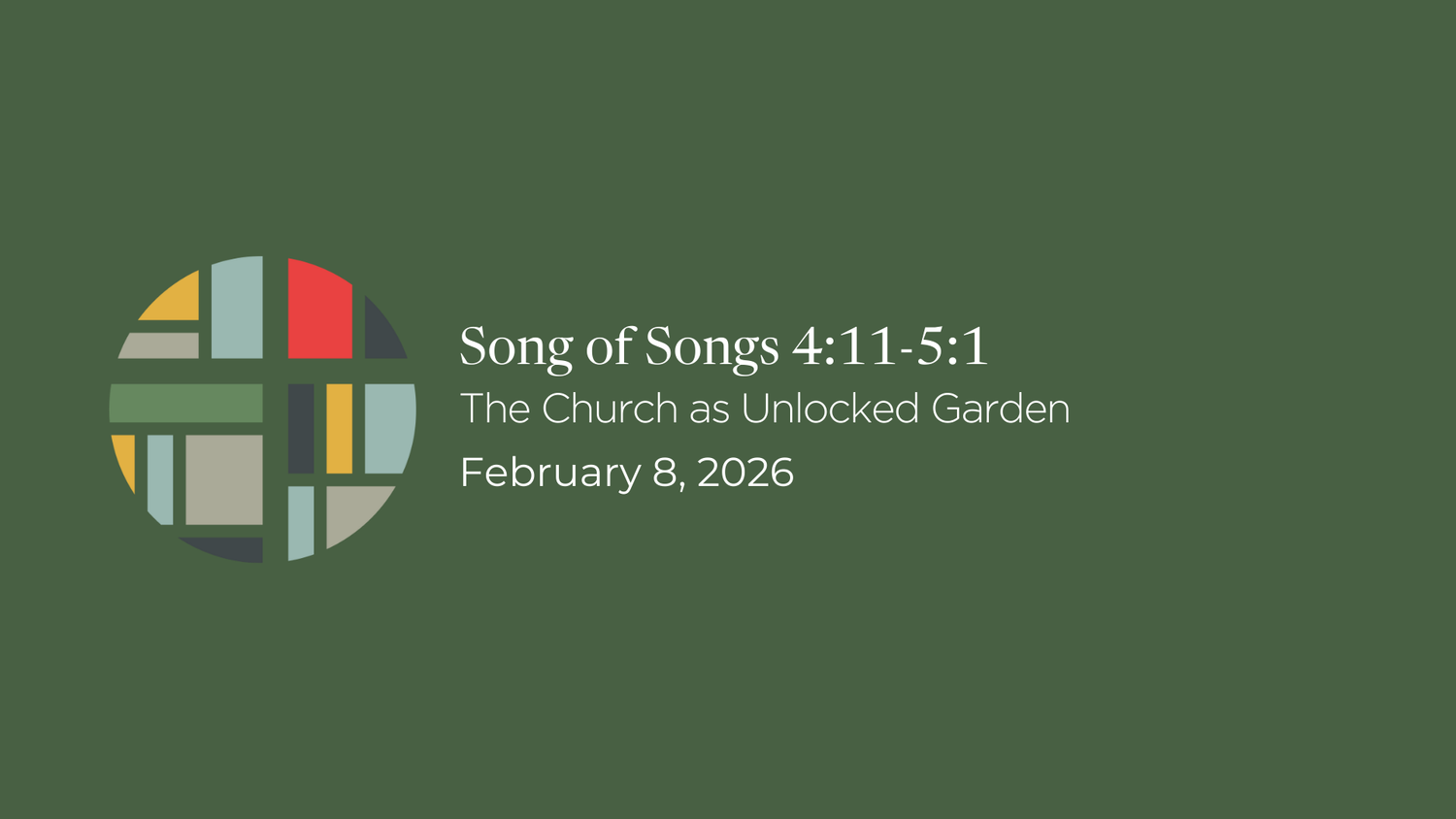 Song of Songs 4:11-5:1 episode artwork