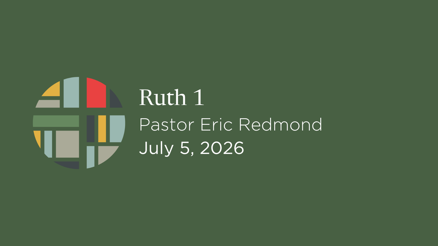 Ruth 1 episode artwork