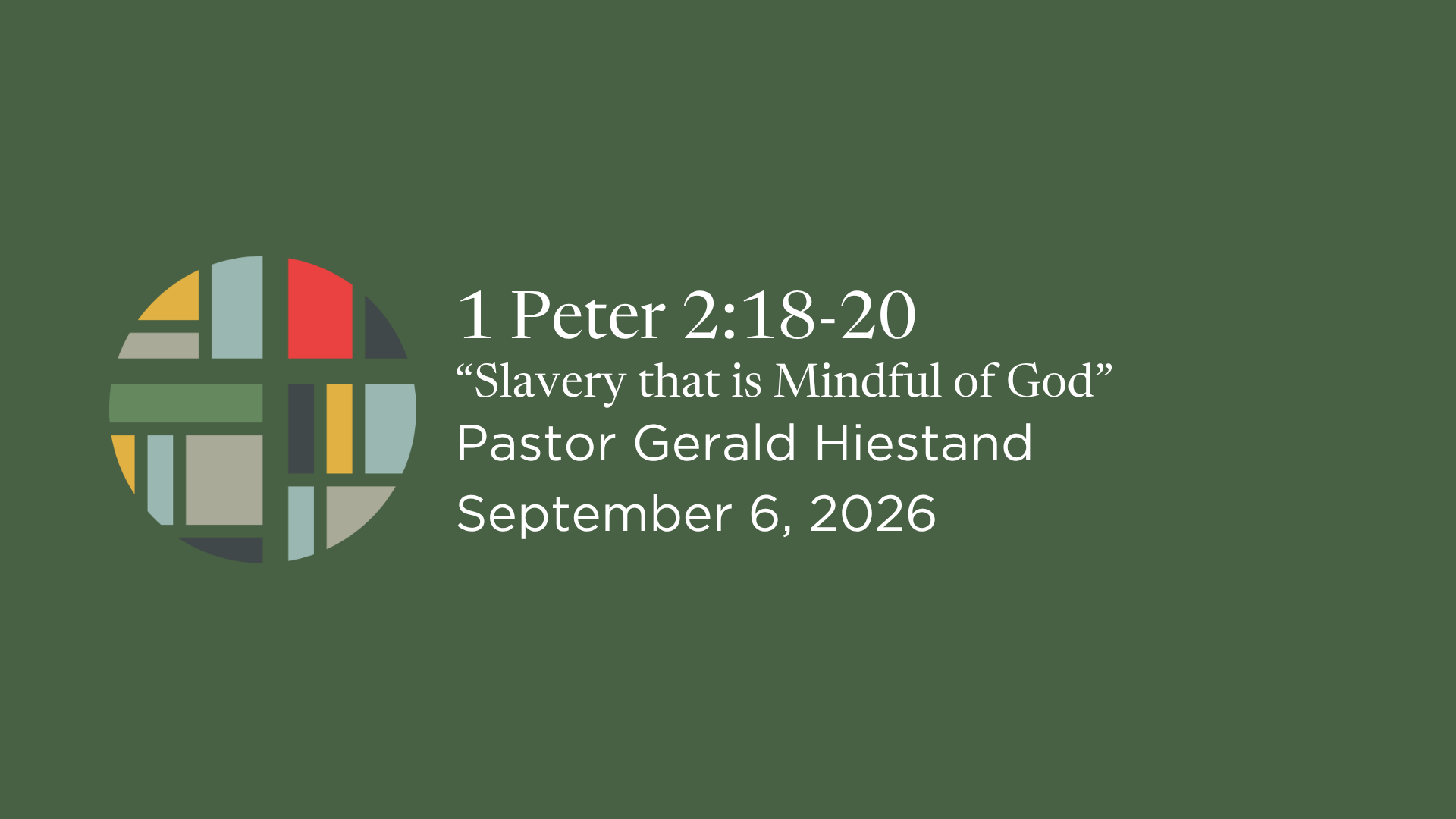 1 Peter 2:18–20