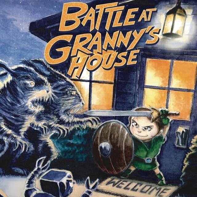 Check the skilled inventor link in our bio to read our Battle at Granny&rsquo;s book!!