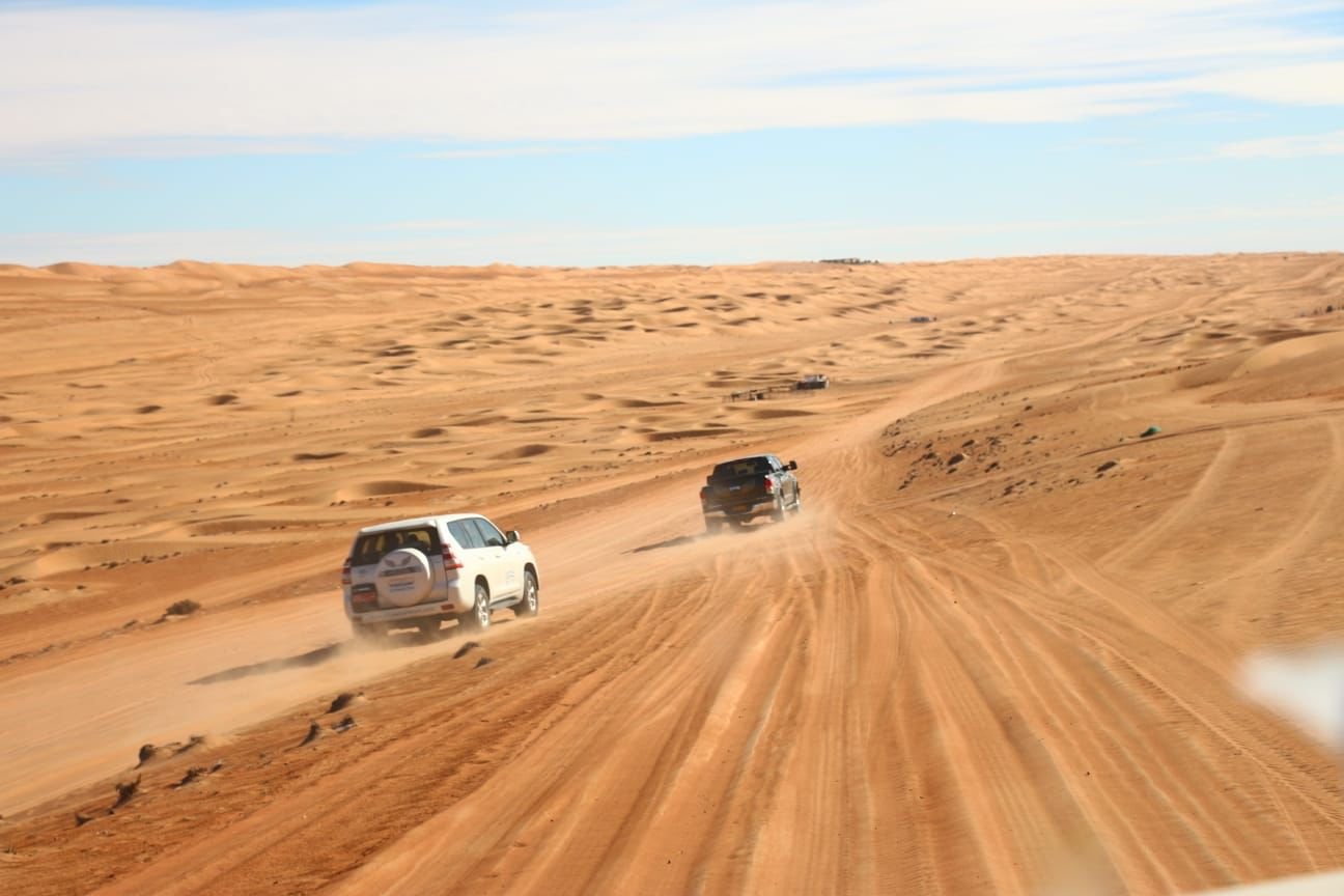 Tour Al Maamari - deserto