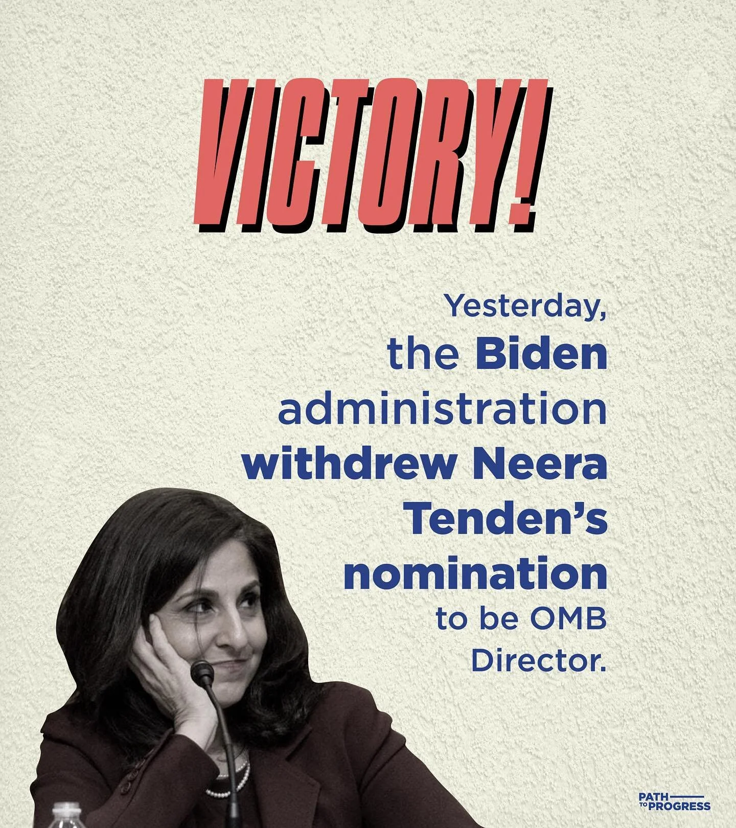 Just another step on the Path to Progress.