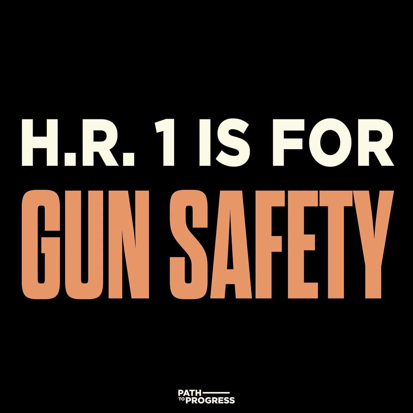 Gun reform doesn&rsquo;t happen without democracy. A vast majority of Americans support common sense gun reforms, but Congress doesn&rsquo;t look like America. Passing HR1, the Democrats&rsquo; voting rights and democracy reform bill, is the only path to creating a government truly of the people. Call your Senators and tell them to pass HR1 by any means necessary.