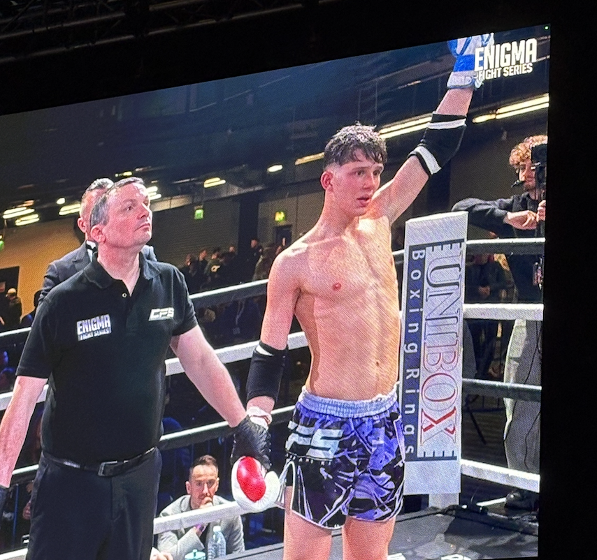 When my boy lost the fight, but all I could see was the win…(and the bruises