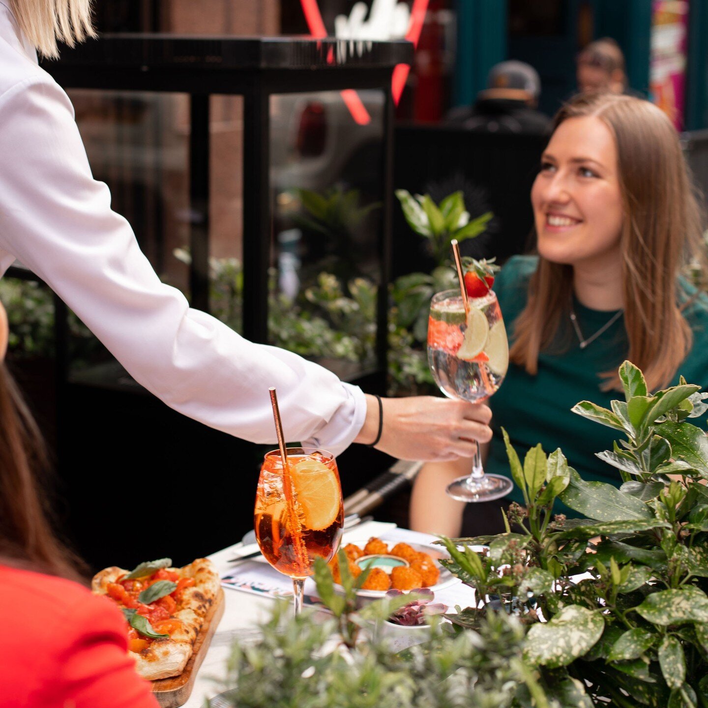 Today's forecast: Sunny with a chance of spritz ☀