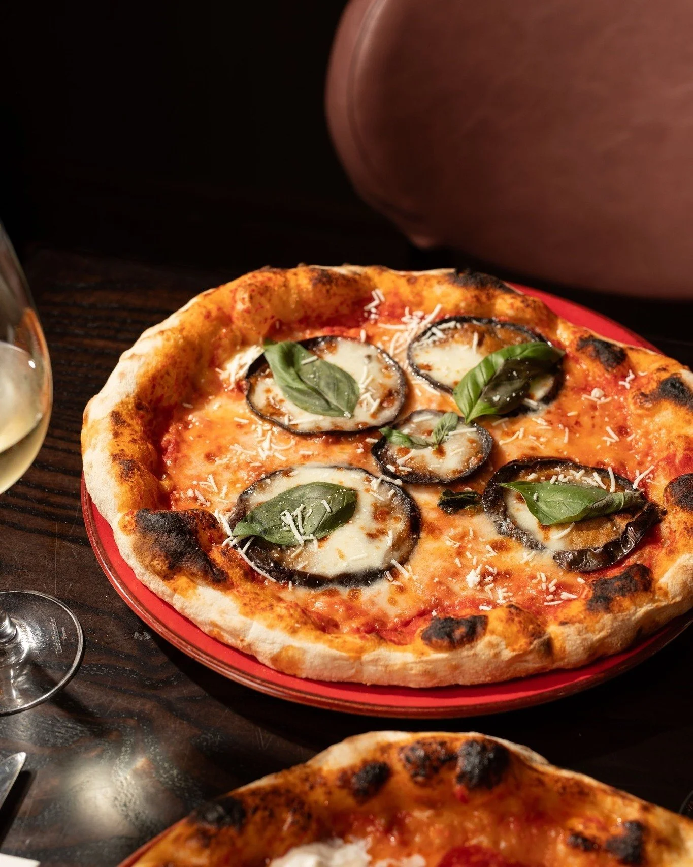 Fancy a good pizza? 
Vegetarian? Don&rsquo;t miss out on our two special veggie pizzas:

✨ Pizza Parmigiana (V) 
Crispy fried aubergines, tangy ricotta salata, and fresh basil. Can be served vegan!
✨ Pizza Nerano (V) 
Creamy courgette, burrata, marin