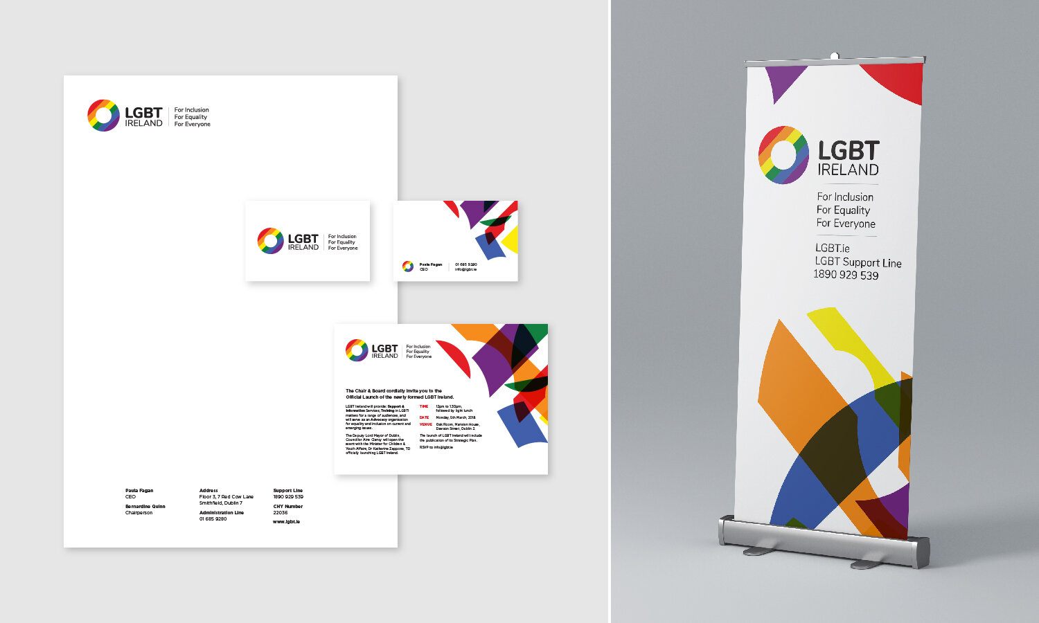 Stationery & Pull-up Banner
