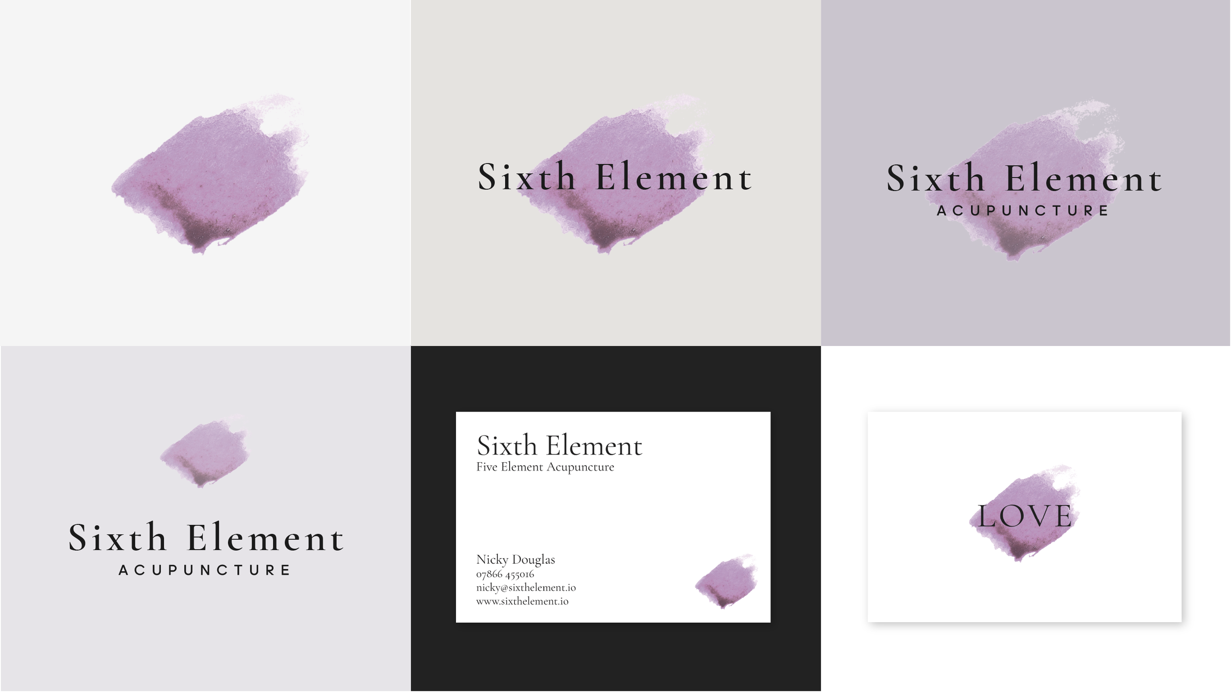 Sixth element logo options