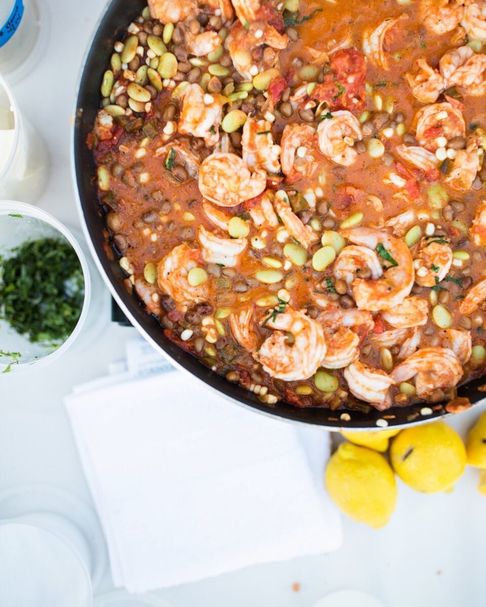 A Charleston staple - shrimp &amp; grits