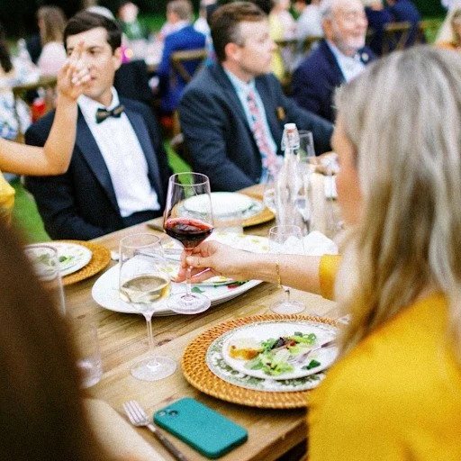 Cherish moments with those who matter most. ✨ Book your intimate dinner party or event with the Harvest Team. 🔗 in bio! 

Band | @emeraldempireband 
Catering + Bar | @harvest_catering
Dress | @yourdressmaker 
Floral Design | @seededeventsanddesign 
