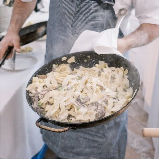 From our pans to your plate, with love. ✨

Cakes + Desserts | @flowerchildchs 
Catering + Bar | @harvest_catering
Ceremony Musicians | @palmettostrings 
Cocktail Hour Musicians | @thegreenlevels 
Draping | @lit_charleston 
Floral Design | @petalosofl