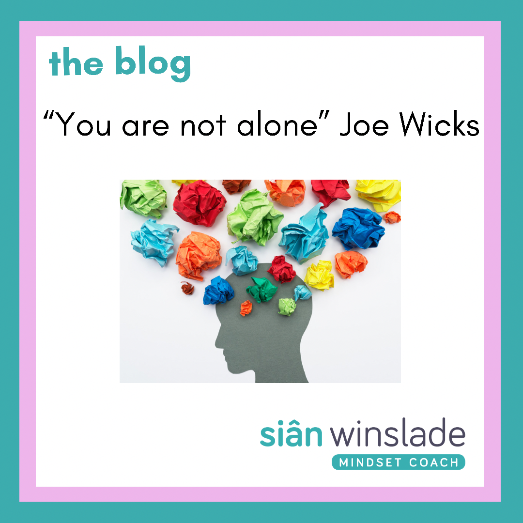 “You are not alone’ Joe Wicks