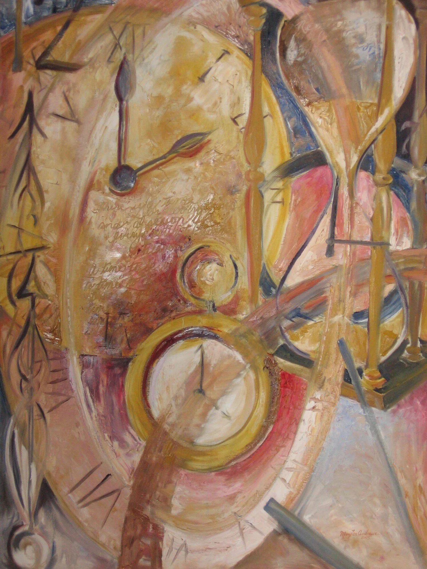   The Passage of Time . 36”x 24” Original oil. Sold. 