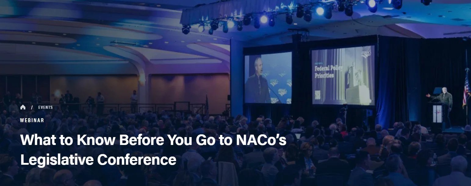 What to Know Before You Go to NACo’s Legislative Conference